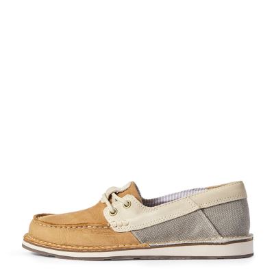 Ariat Cruiser Castaway - Loafers Schoenen Bruin / Beige Dames - 15310-094